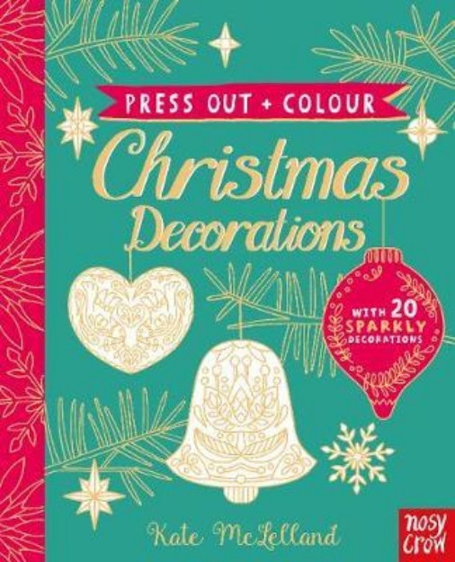 Picture of Press Out and Colour: Christmas Decorations