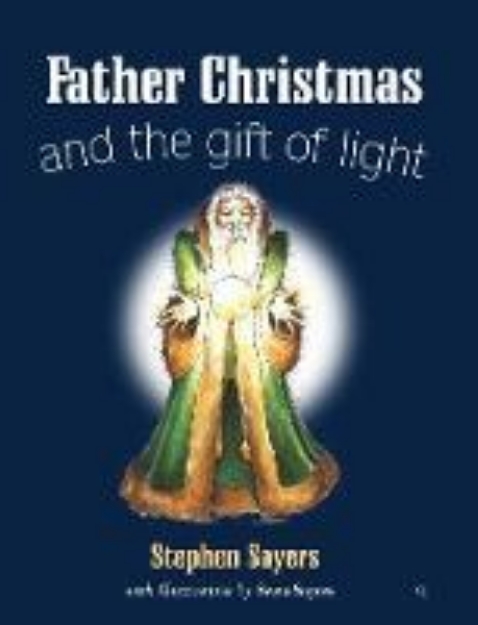 Picture of Father Christmas and the gift of ligth