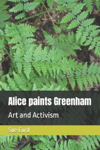 Picture of Alice paints Greenham