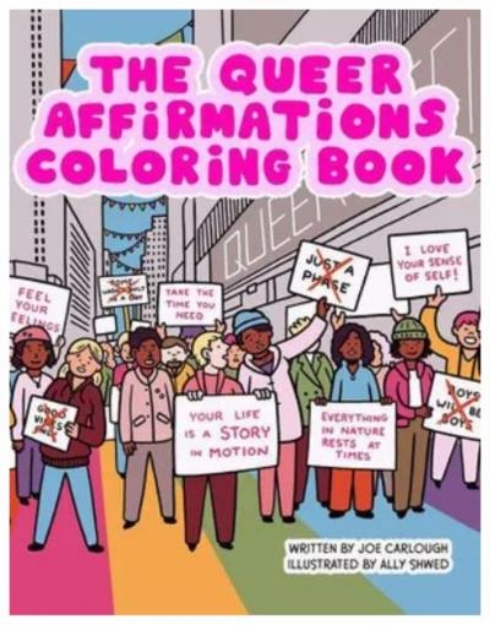 Picture of Queer Affirmations Coloring Book