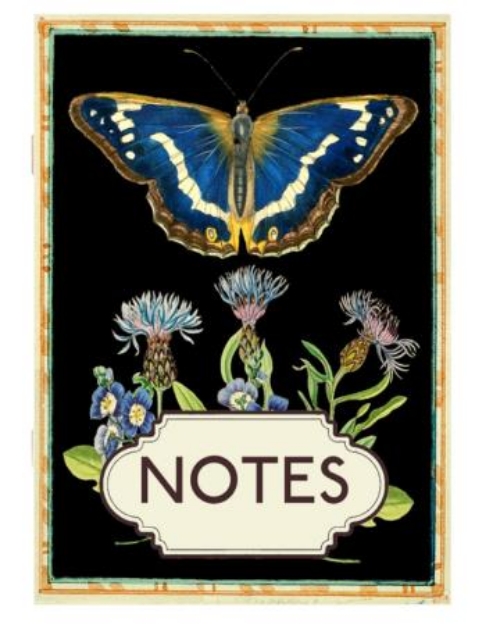 Picture of Notebook Madame Treacle Blue Butterfly