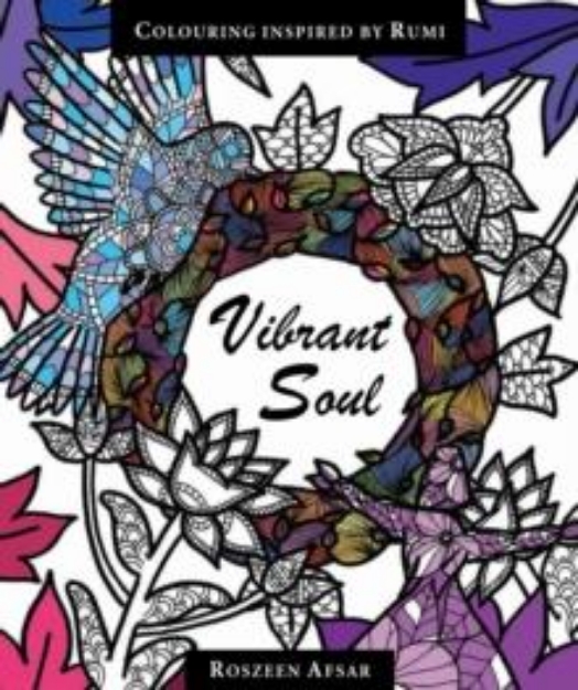 Picture of Vibrant Soul- Colouring Inspired by Rumi