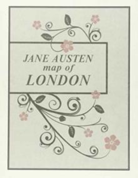 Picture of Jane Austen map of London