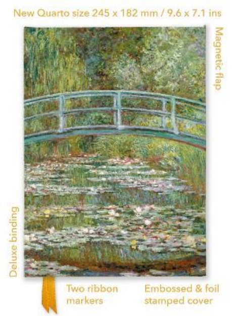 Picture of Claude Monet: Bridge over a Pond of Wate