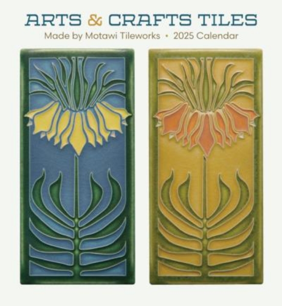 Picture of Arts & Crafts Tiles 2025 Wall Calendar