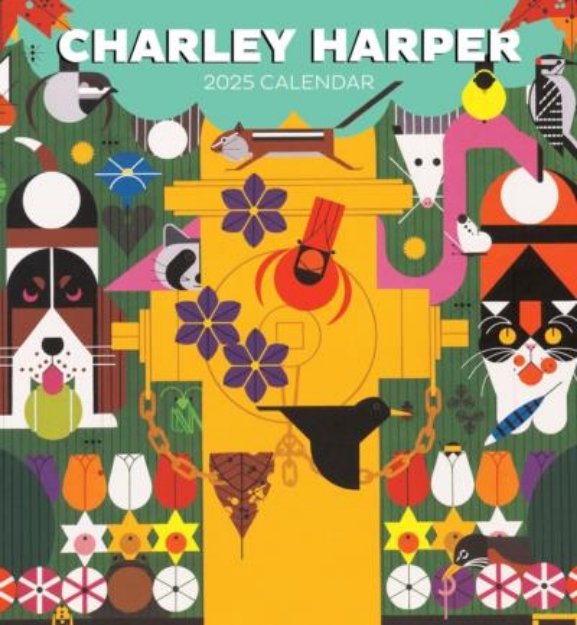 Picture of Charley Harper 2025 Wall Calendar