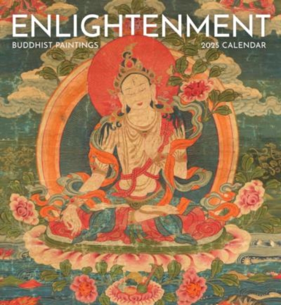 Picture of Enlightenment: Buddhist Paintings 2025 Wall Calendar