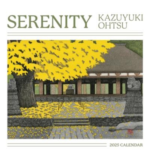 Picture of Serenity: Kazuyuki Ohtsu 2025 Mini Wall Calendar