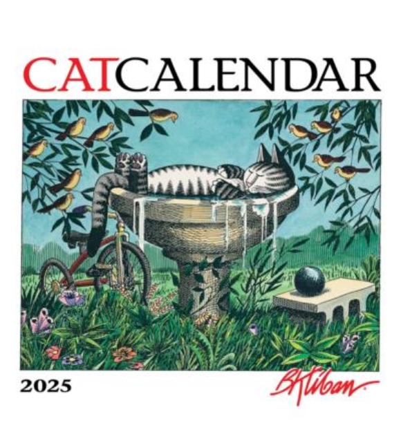 Picture of B. Kliban: CatCalendar 2025 Mini Wall Calendar