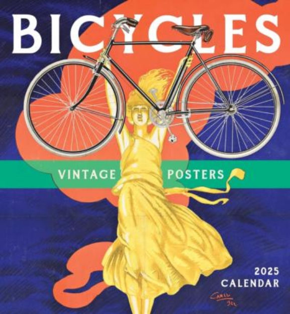 Picture of Bicycles: Vintage Posters 2025 Wall Calendar