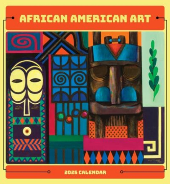 Picture of African American Art 2025 Wall Calendar