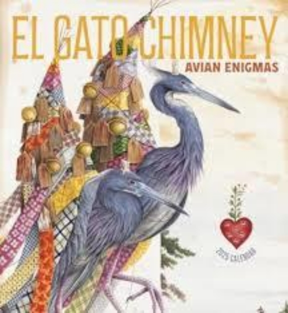 Picture of El Gato Chimney: Avian Enigmas 2025 Wall Calendar