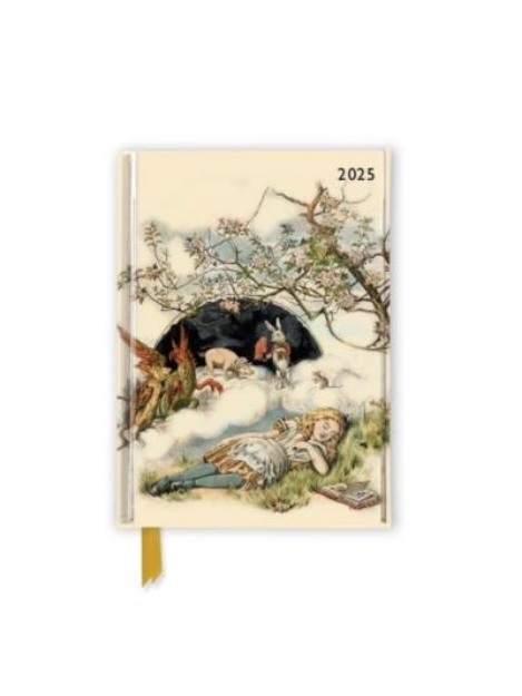 Picture of Alice Asleep 2025 Luxury Pocket Diary Planner British Library