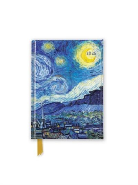 Picture of The Starry Night 2025 Luxury Pocket Diary Planner Vincent van Gogh