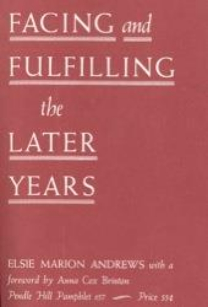 Picture of Facing and fulfilling  the late years (PHP 157)