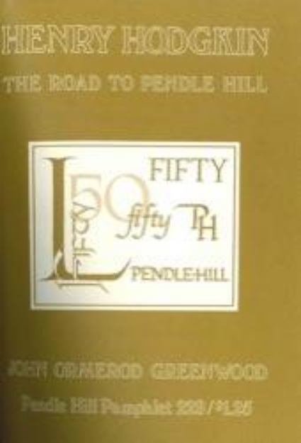 Picture of Henry Hodgkin: the road to Pendle Hill (PHP 229)