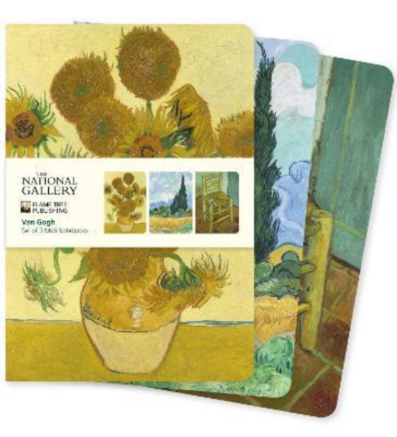 Picture of National Gallery: Van Gogh Set of 3 Midi Notebooks