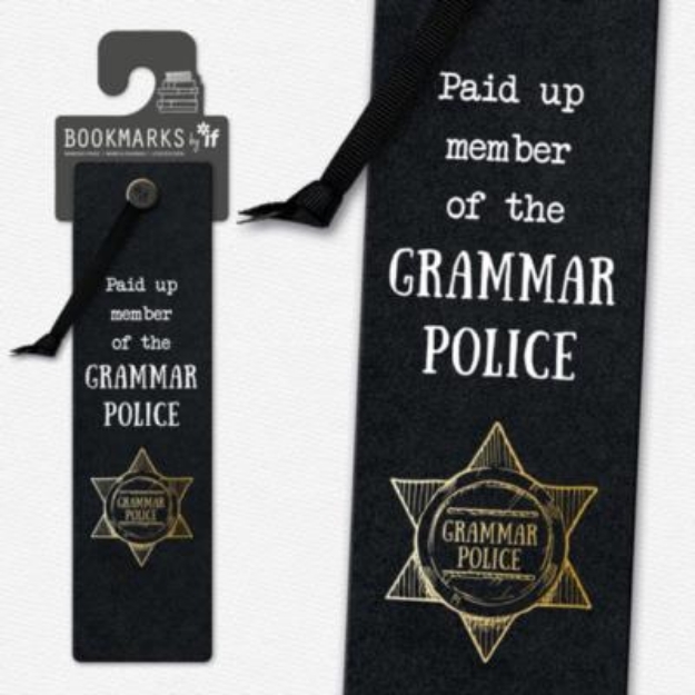 Picture of Literary Bookmarks -Grammar Police 15501