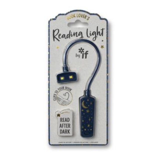 Picture of Book Lover's Reading Light Moon and Stars