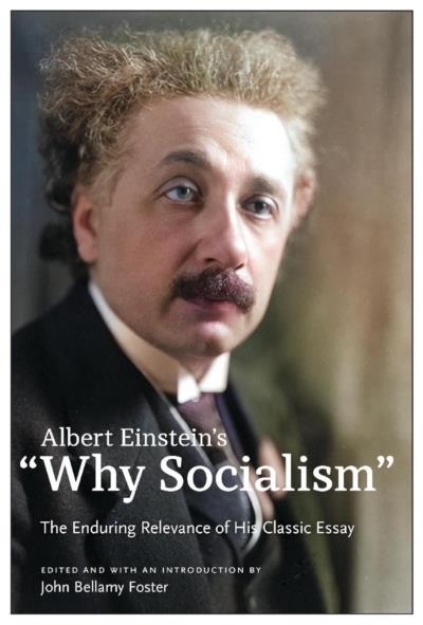Picture of Albert Einstein's "Why Socialism?